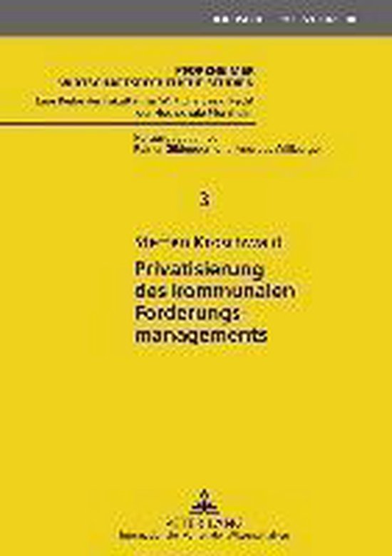 Privatisierung des kommunalen Forderungsmanagements - cover