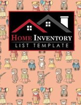 Home Inventory List Template