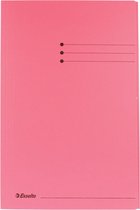100x Esselte dossiermap roze, folio