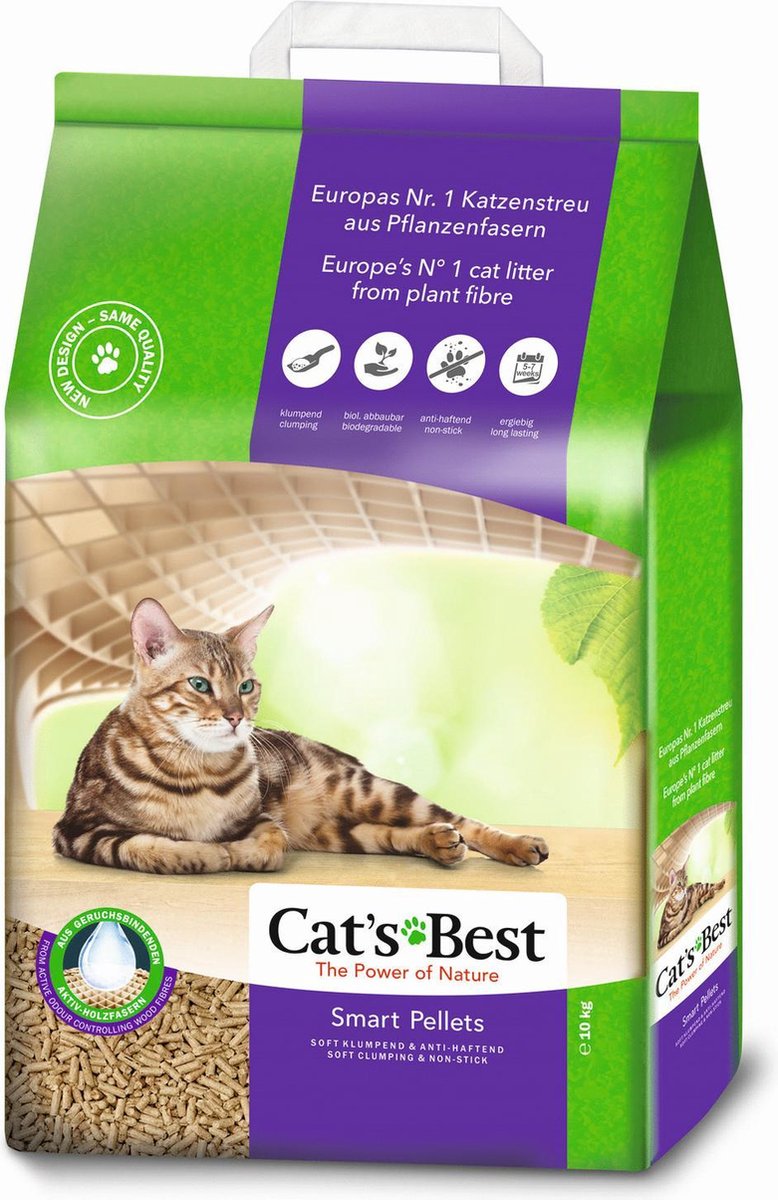 Cat S Best Smart Pellet Kattenbakvulling 10 Kg Bol Com