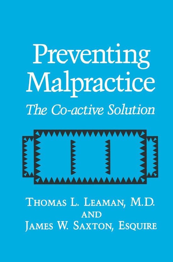 Preventing Malpractice - cover