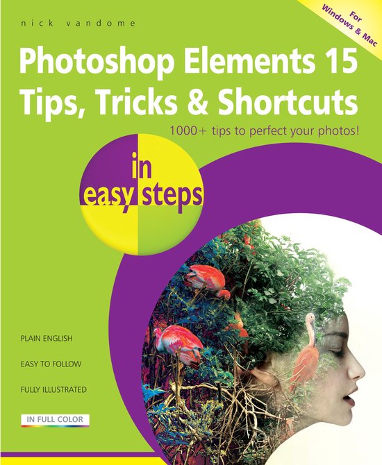In Easy Steps - Photoshop Elements 15 Tips, Tricks & Shortcu ... - cover