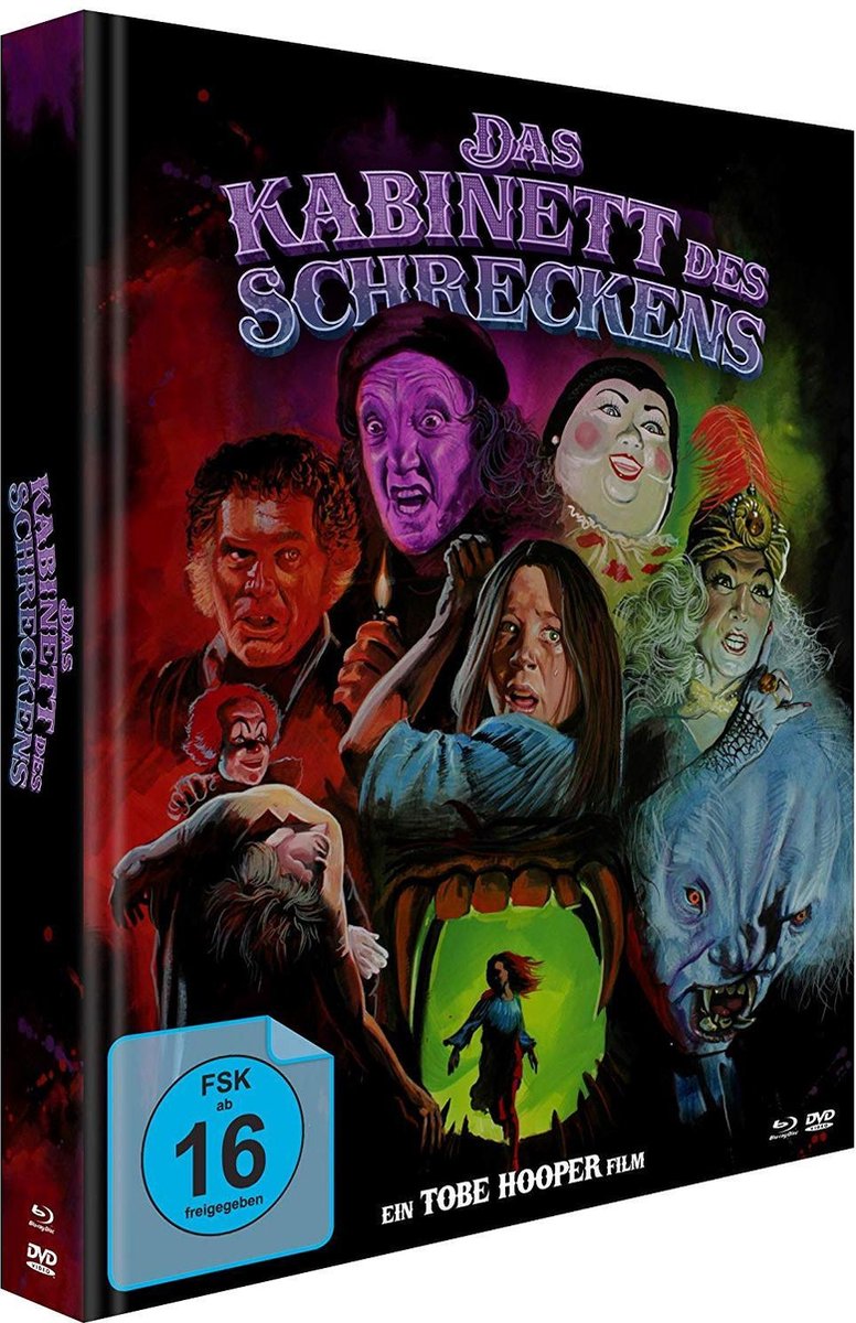 Kabinett des Schreckens (Mediabook, Blu-ray + 2 DVDs)