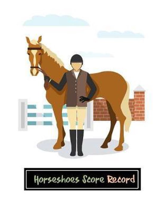 Horseshoes Score Record, Narika Publishing 9781719155199 Boeken