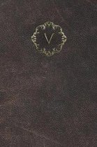 Monogram  V  Notebook