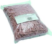 ELASTIEK 1,5 mm breed - lengte 100 mm - per 1 kg - in plastic zak