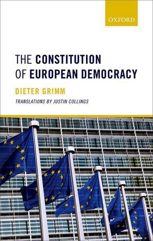 The Constitution of European Democracy - cover