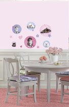 RoomMates Muursticker Kitty Spots - Roze