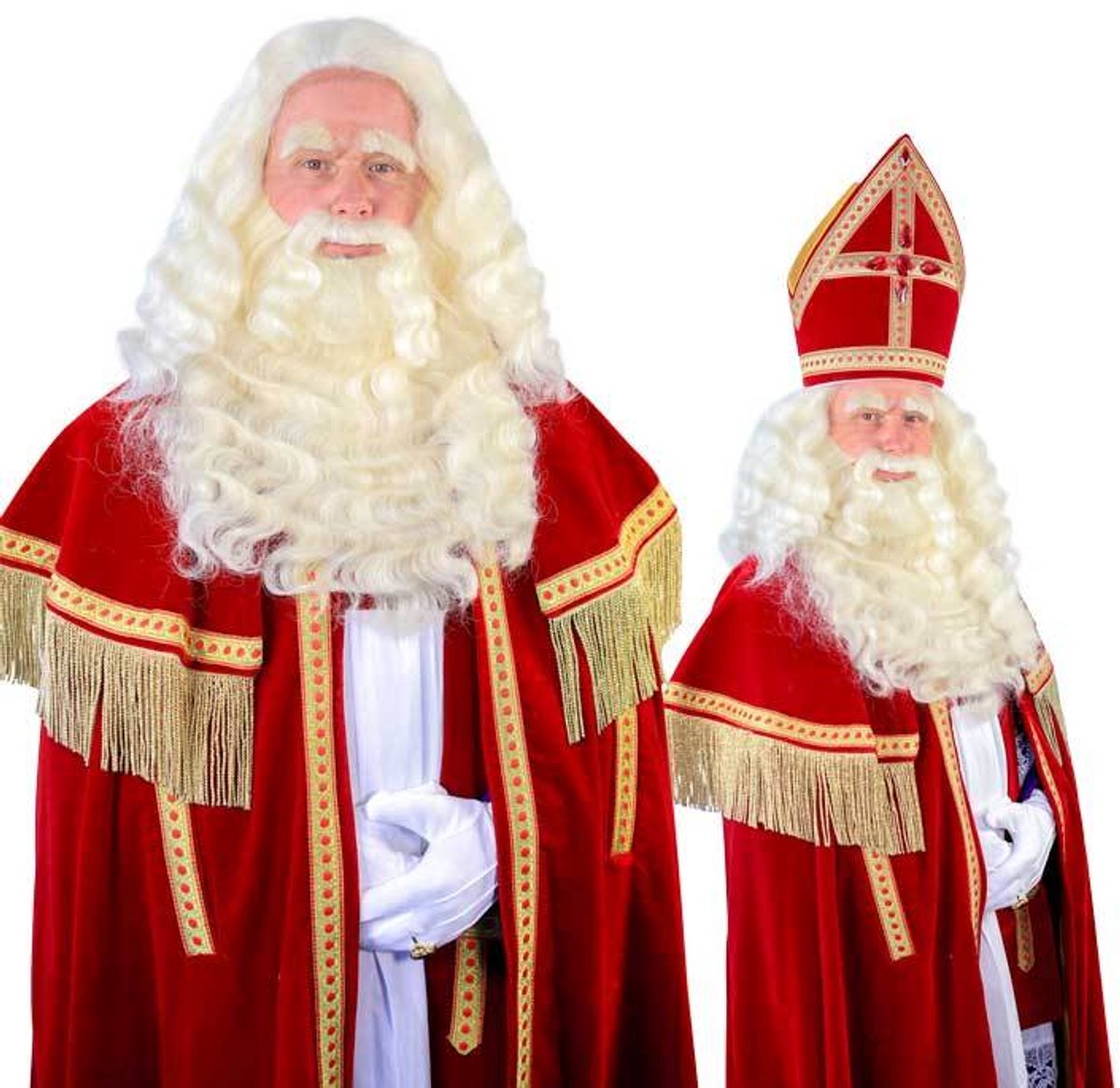 Baardstel TV-Sint buffel(Yak)deluxe tule