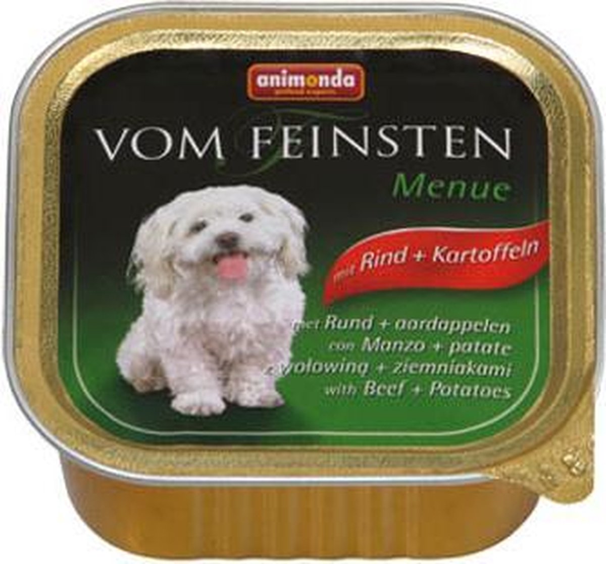 Vom Feinsten Vom Feinsten Feinsten Dog Menu Rund+Aard.