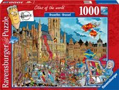 Ravensburger puzzel Fleroux Brussel - legpuzzel - 1000 stukjes