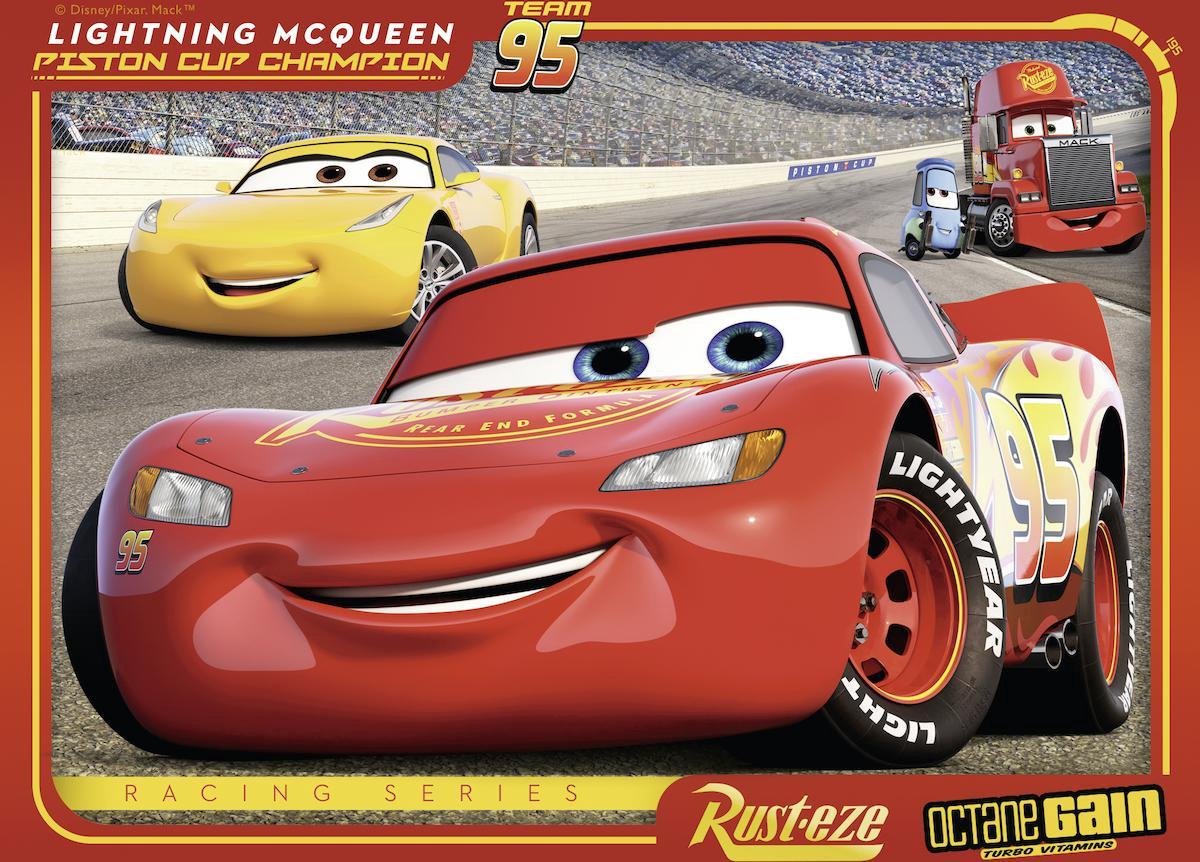 Ravensburgerpuzzel Disney Cars 3 Let's race! - 12+16+20+24 stukjes — afbeelding 12