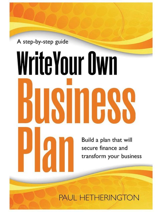 Write Your Own Business Plan - cover