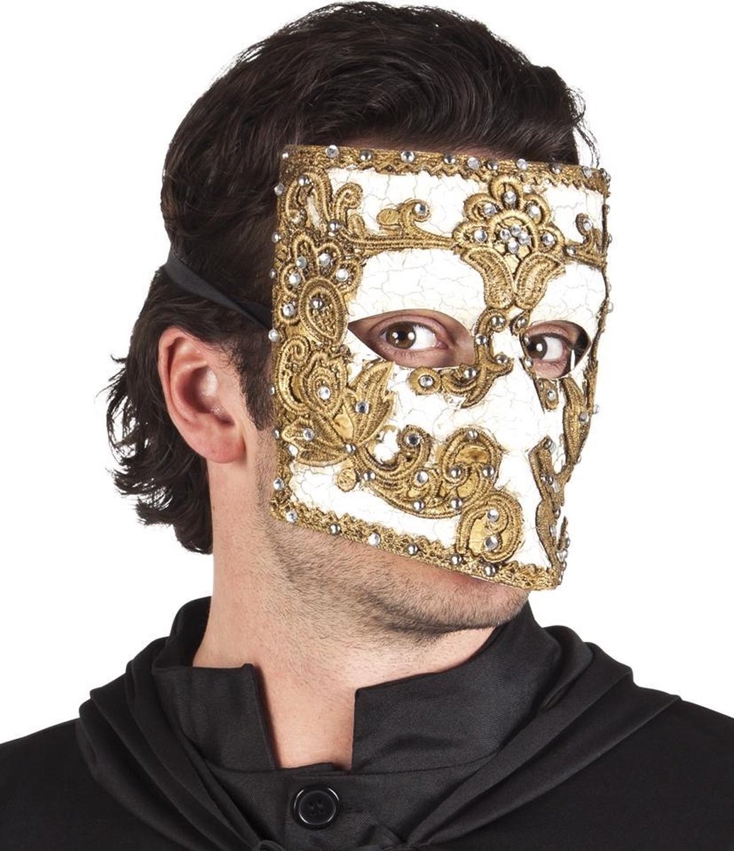 venster Handel wijk Venetiaans Masker gezichtsmasker heren luxe | bol.com