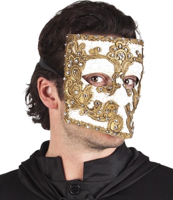 decaan Open Catena Venetiaans Masker gezichtsmasker heren luxe | bol.com