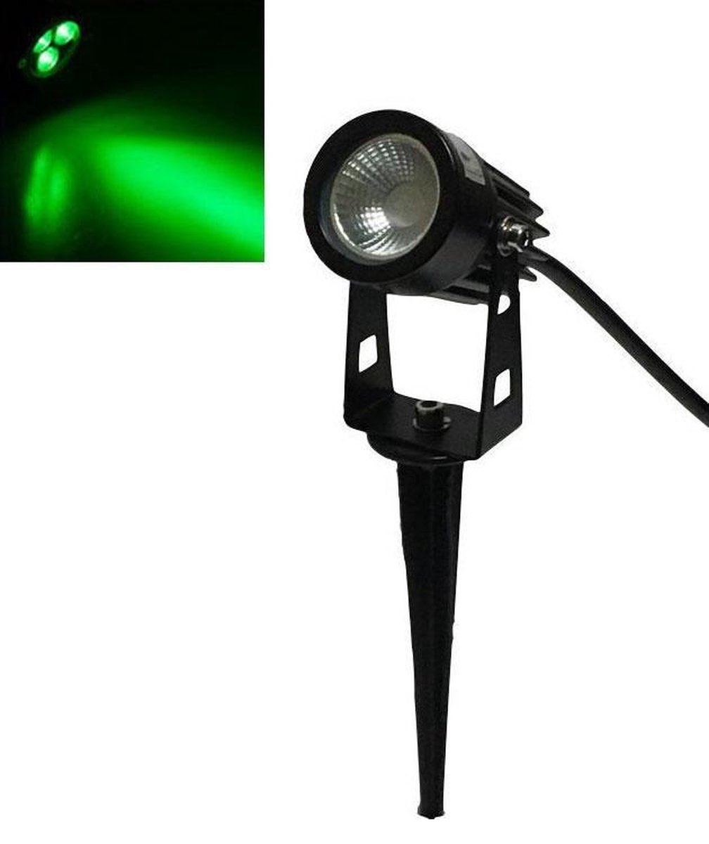 goedkeuren Vreemdeling meer en meer LED buiten spot groen - 3W - 12V | bol.com