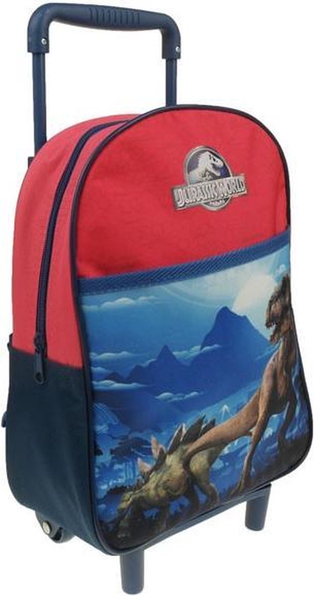 Jurassic World schooltas - rugzak en trolley - kleine tas voor 2-4 jaar - Universal
