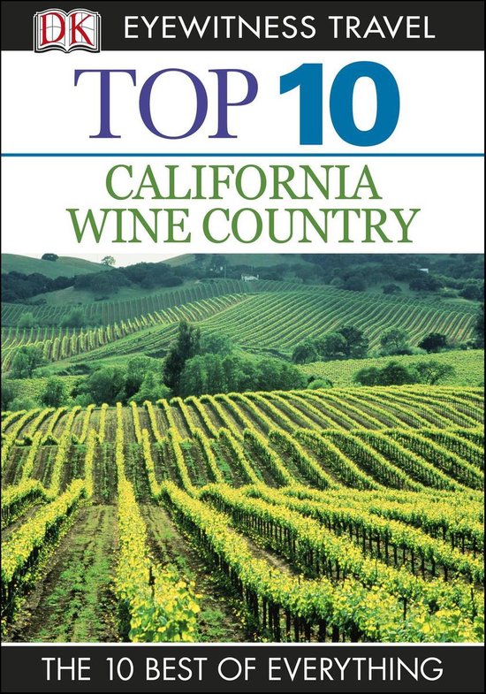 Pocket Travel Guide - DK Top 10 California Wine Country - cover