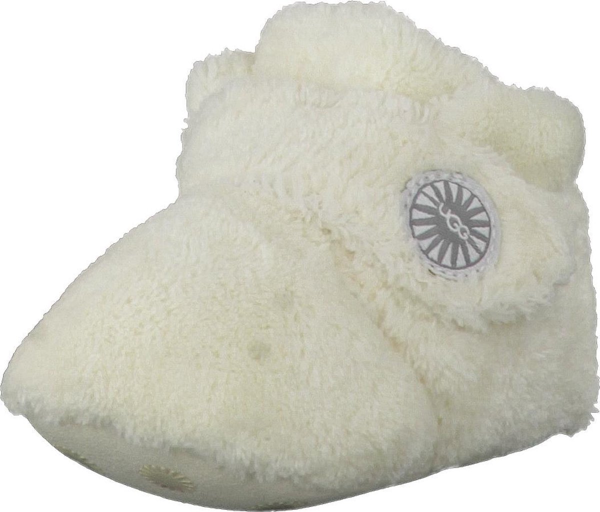 UGG Vrouwen Sloffen Kleur: Wit/beige Maat: 20.5 | bol.com