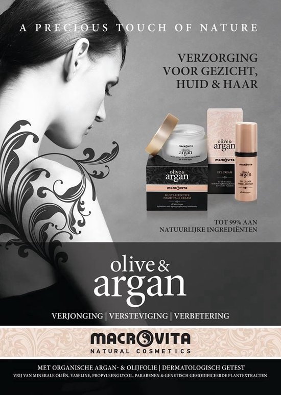 Regenachtig ambulance Reproduceren Olive & Argan Gezichtscrème (normale huid) | bol.com