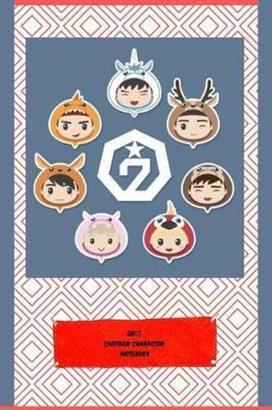 Got7 Cartoon Character Notebook, Got7 Fan Club | 9781790705559 | Boeken