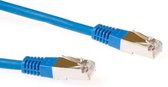 ACT CAT6 S/FTP netwerkkabel  0,50 meter - Blauw