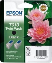 Epson T013 Inktcartridge - Zwart
