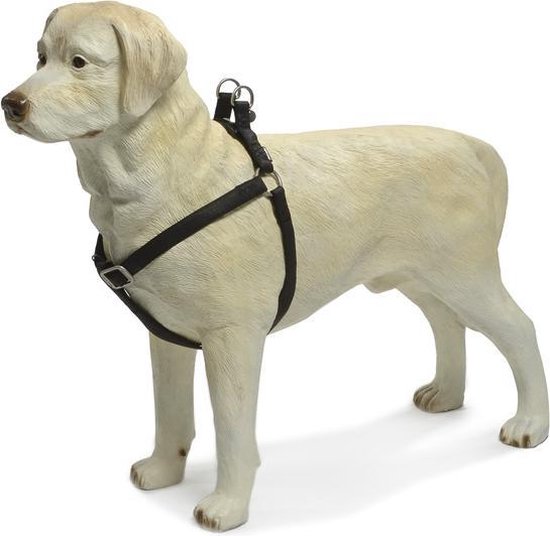Beeztees - Hondentuig - Mac Leather - Zwart - 60-100 cm