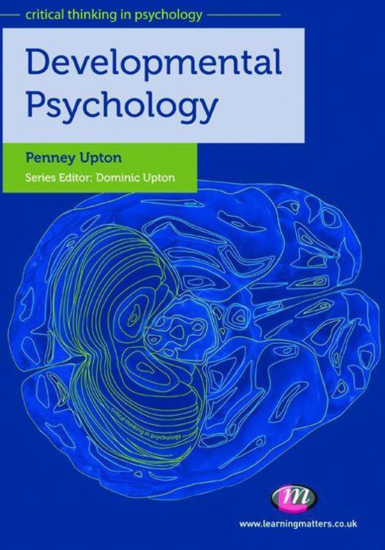 Critical Thinking in Psychology Series - Developmental Psych ... - cover