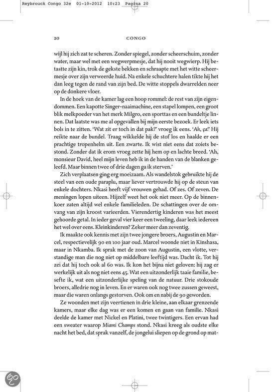 Page texte décrivant une rencontre avec une famille.