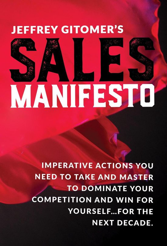 Jeffrey Gitomer's Sales Manifesto - cover