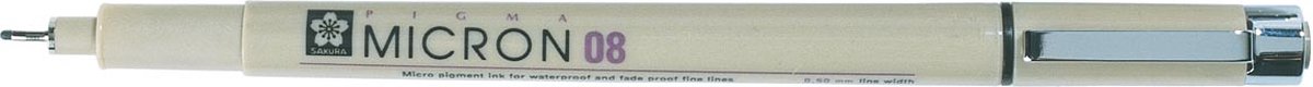 24x Sakura fineliner Pigma Micron 0,50mm