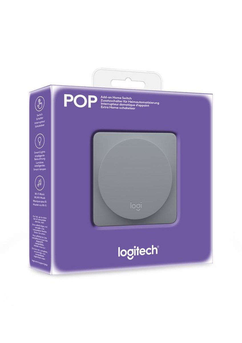 Logitech Pop Add-On Home Switch alloy grey | bol.
