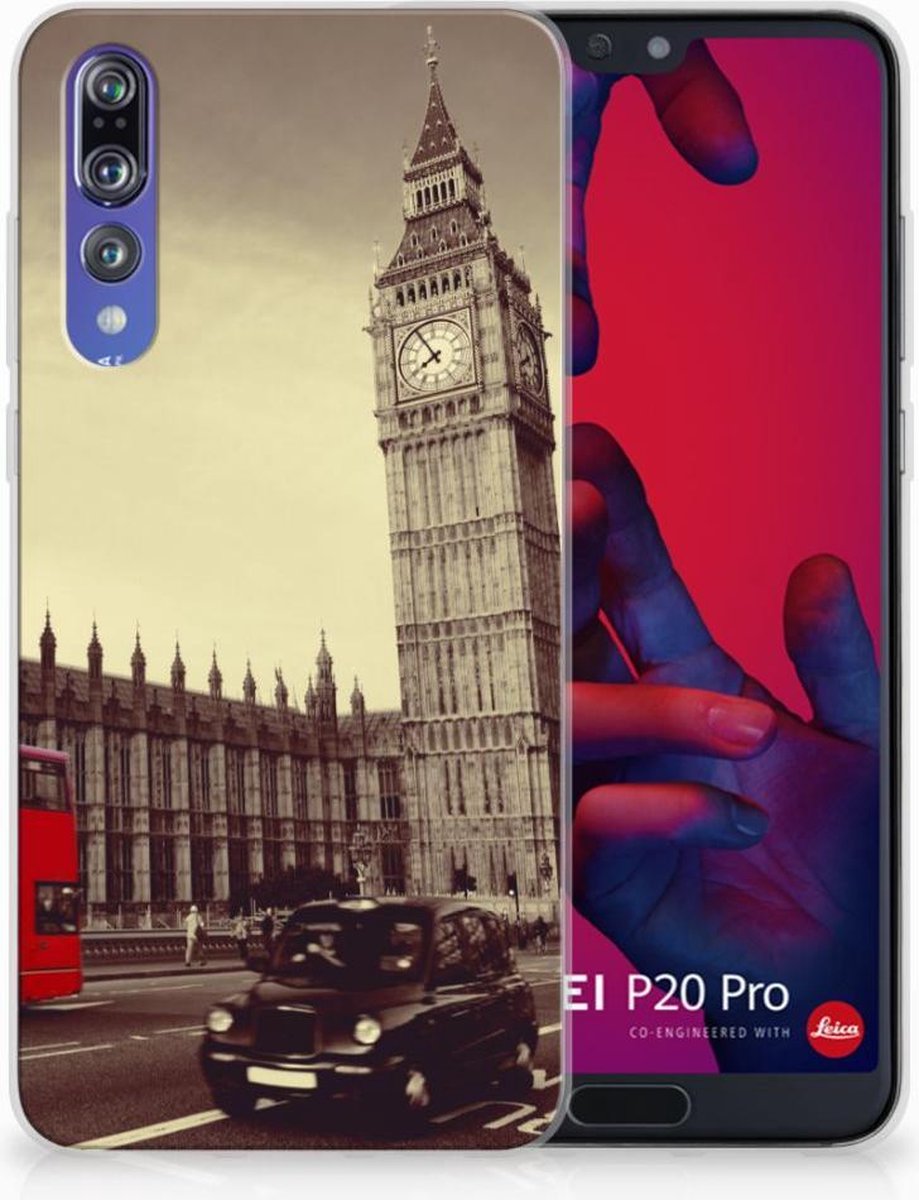 Huawei P20 Pro Siliconen Back Cover Londen