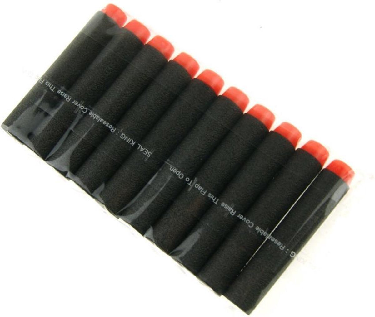 50 stuks Zwart kogels|pijlen|darts|ammo geschikt voor Nerf guns (Elite|N-Strike) Refill