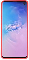 Color TPU Hoesje voor Samsung Galaxy S10 Rood