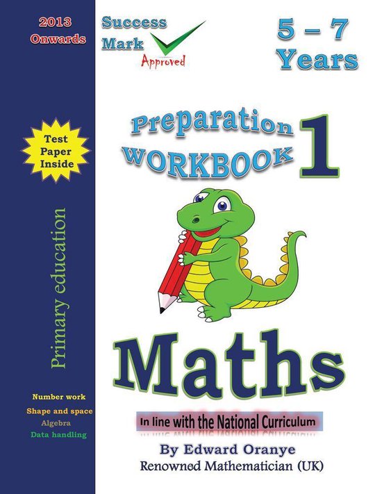 Preparation Workbook 1 Maths - cover