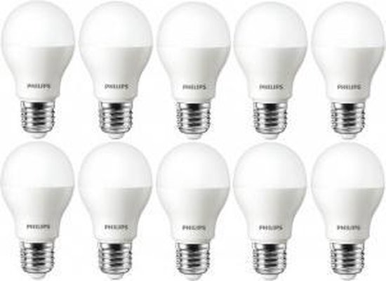Philips CorePro LEDbulb ND 10-75W A60 E27 865 6500K daglicht (10 Stuks)