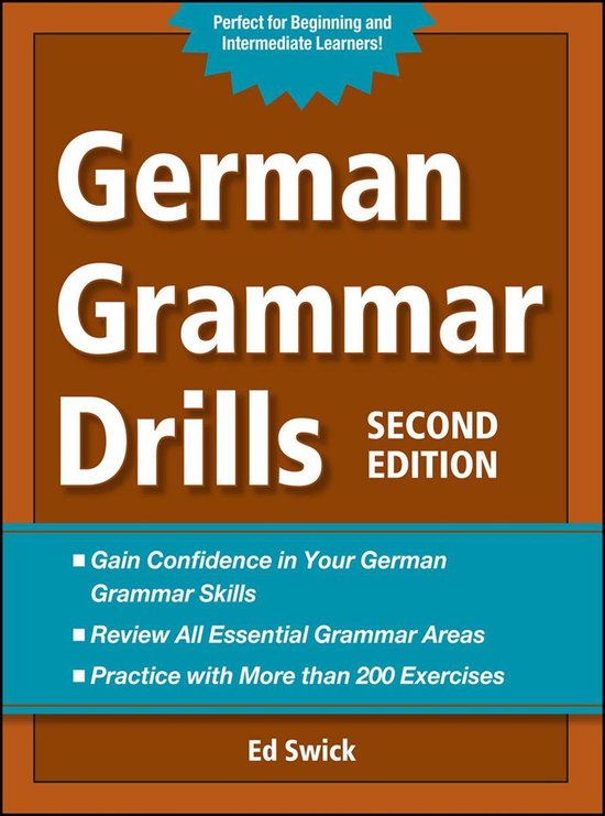 German Grammar Drills - cover