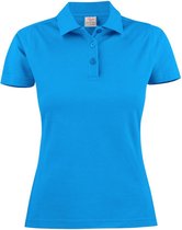 Printer Poloshirt Surf Light Lady 2265023 Oceaanblauw - Maat L