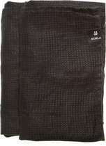 Fresh laundry handdoek black - 47 x 65 cm 2-pack