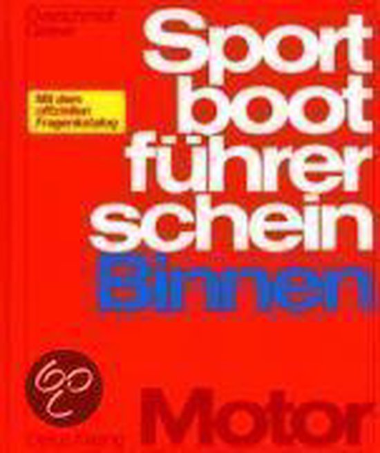 Sportbootführerschein Binnen Motor - cover