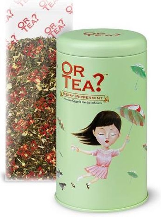 Or Tea? Merry Peppermint kruidenthee pepermunt losse thee - BIO - 75 gram