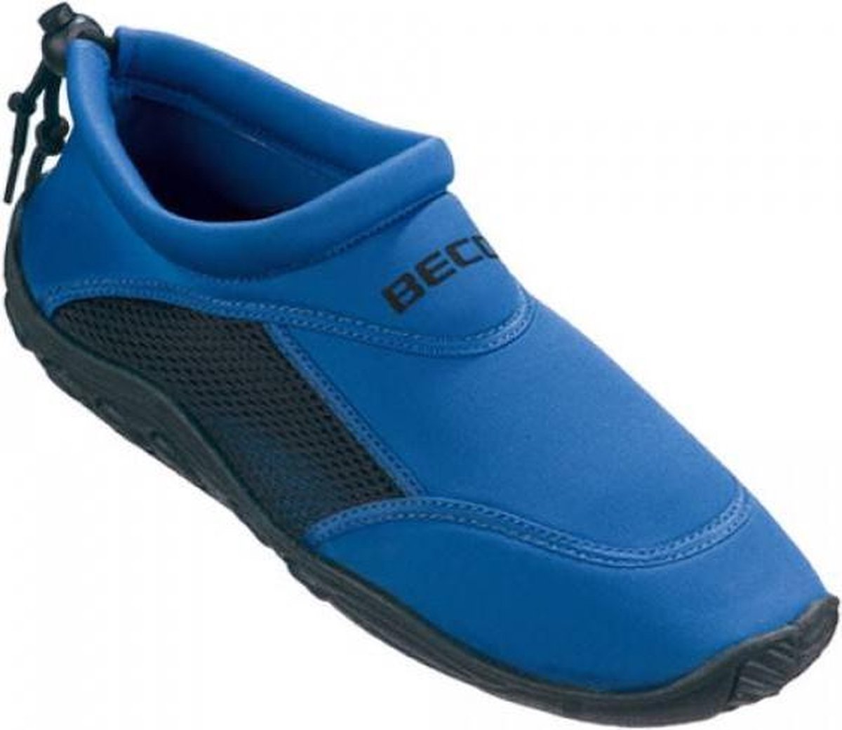 BECO waterschoenen/surfschoenen - Neopreen - volwassenen - rubber zool - blauw/zwart — afbeelding 2