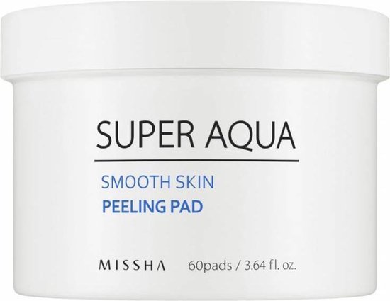Missha Super Aqua Smooth Skin Peeling Pad 60 schijfjes