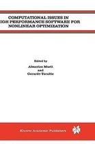 Computational Issues in High Performance Software for Nonlinear Optimization