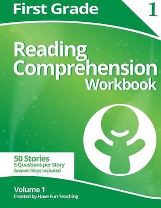 First Grade Reading Comprehension Workbook- First Grade Read ... - cover