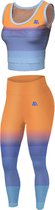 High Waist - Sportset - Rainbow Series - Dames Sport Kleding - Perfomance Gear - Maat - L