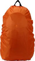Universele backpack/rugzak regenhoes 25 tot 35 liter - Oranje