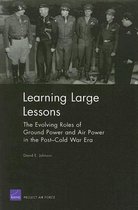 Learning Large Lessons